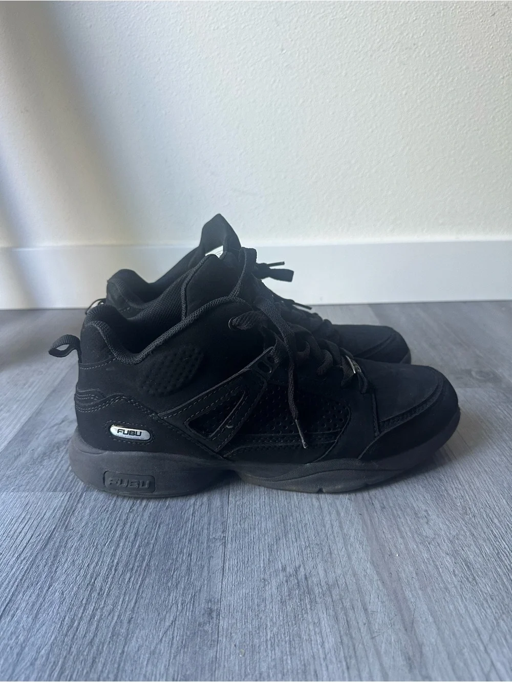 FUBU Men's Black Athletic Sneakers